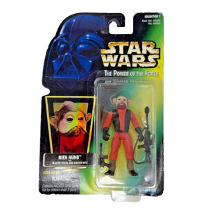 Kenner 1997 Star Wars Power of the Force Nien Nunb Figure MOC 69694